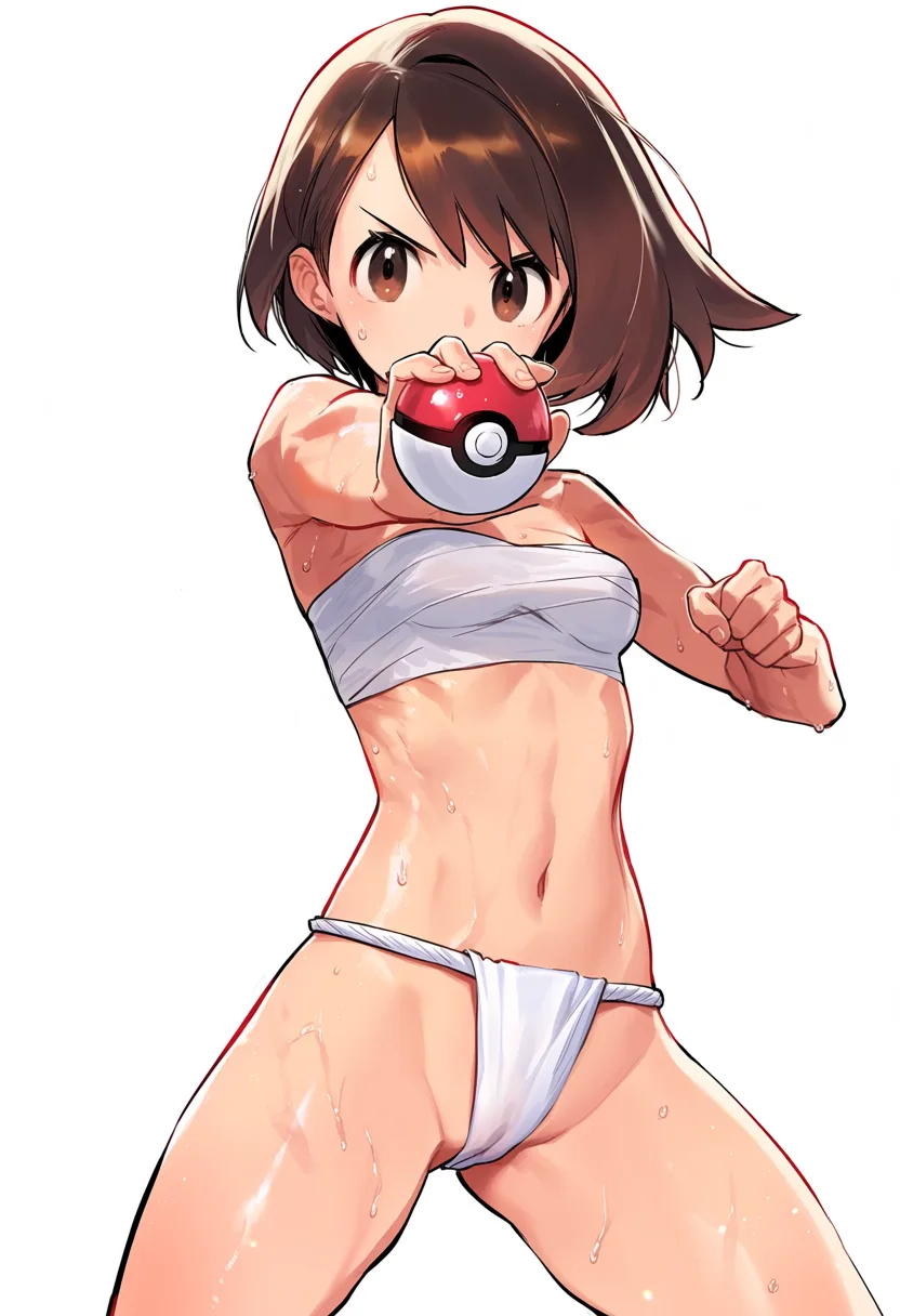 褌のユウリ（ポケモン剣盾）のイラスト