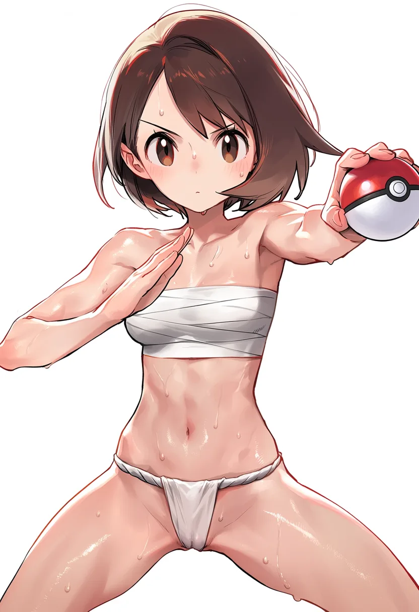 褌のユウリ（ポケモン剣盾）のイラスト