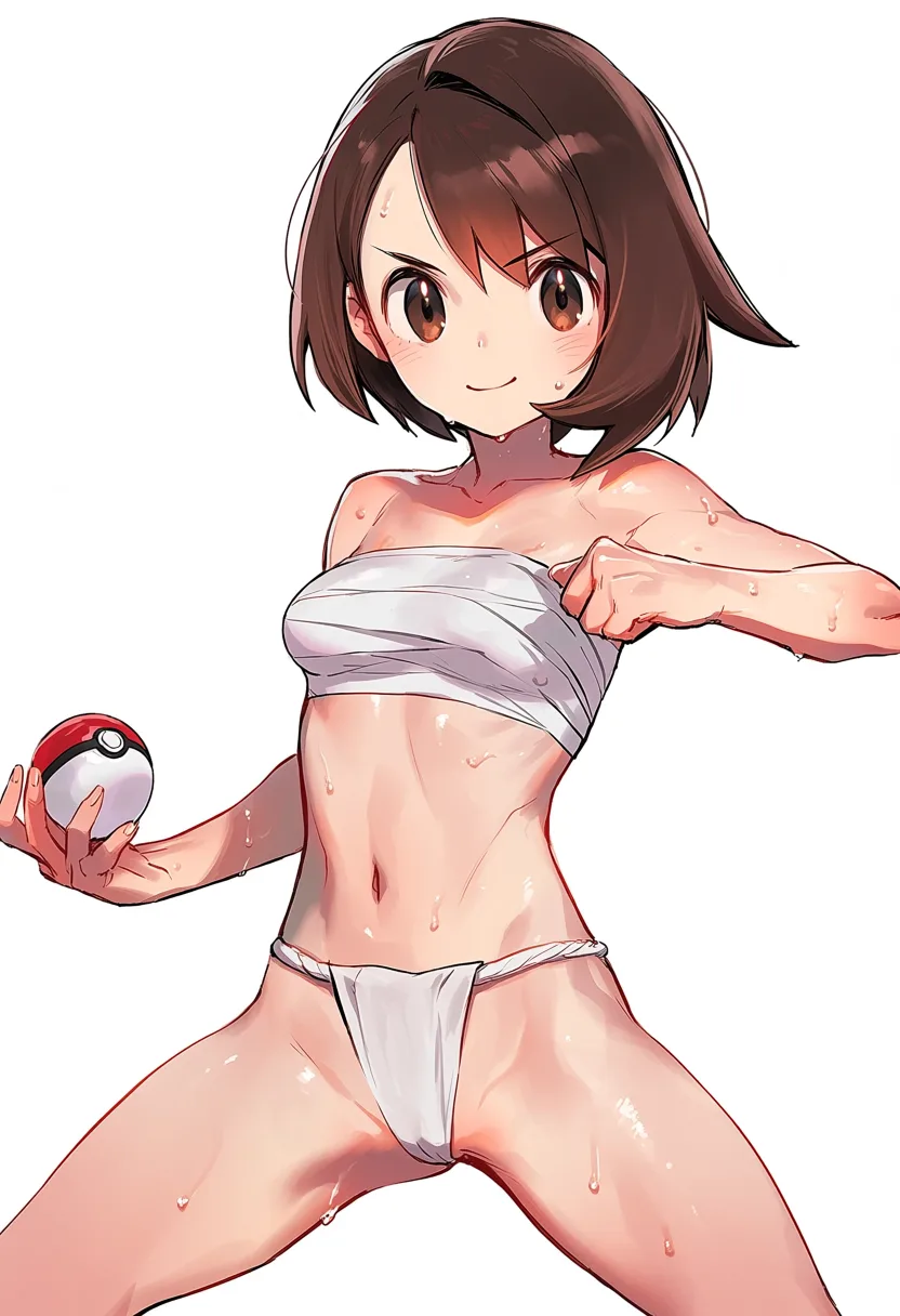 褌のユウリ（ポケモン剣盾）のイラスト