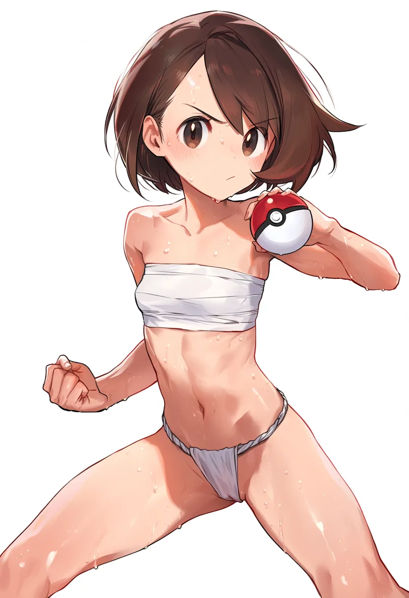 褌のユウリ（ポケモン剣盾）のイラスト