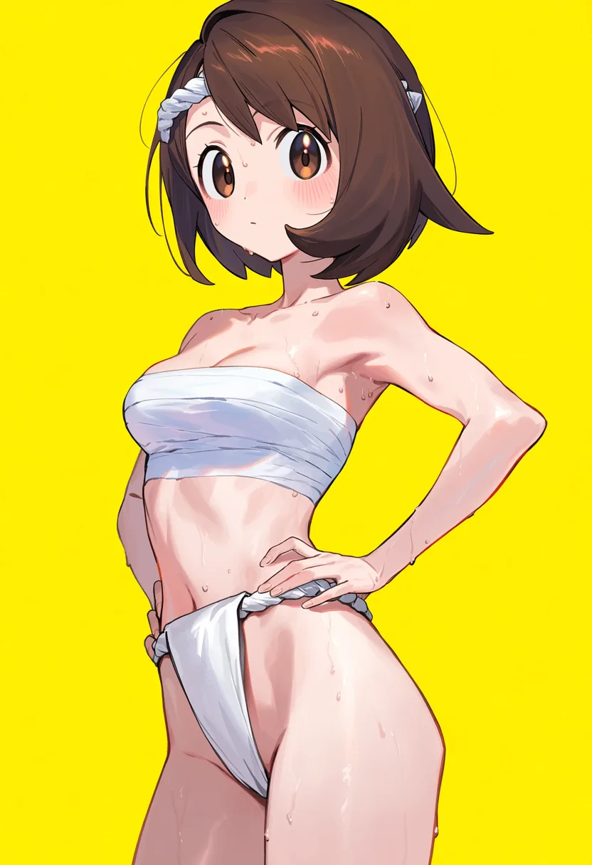 褌のユウリ（ポケモン剣盾）のイラスト