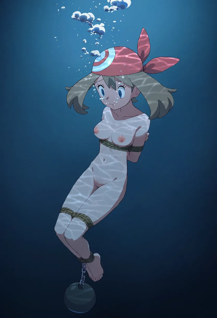 水責めのハルカ（ポケットモンスター アドバンスジェネレーション）のイラスト