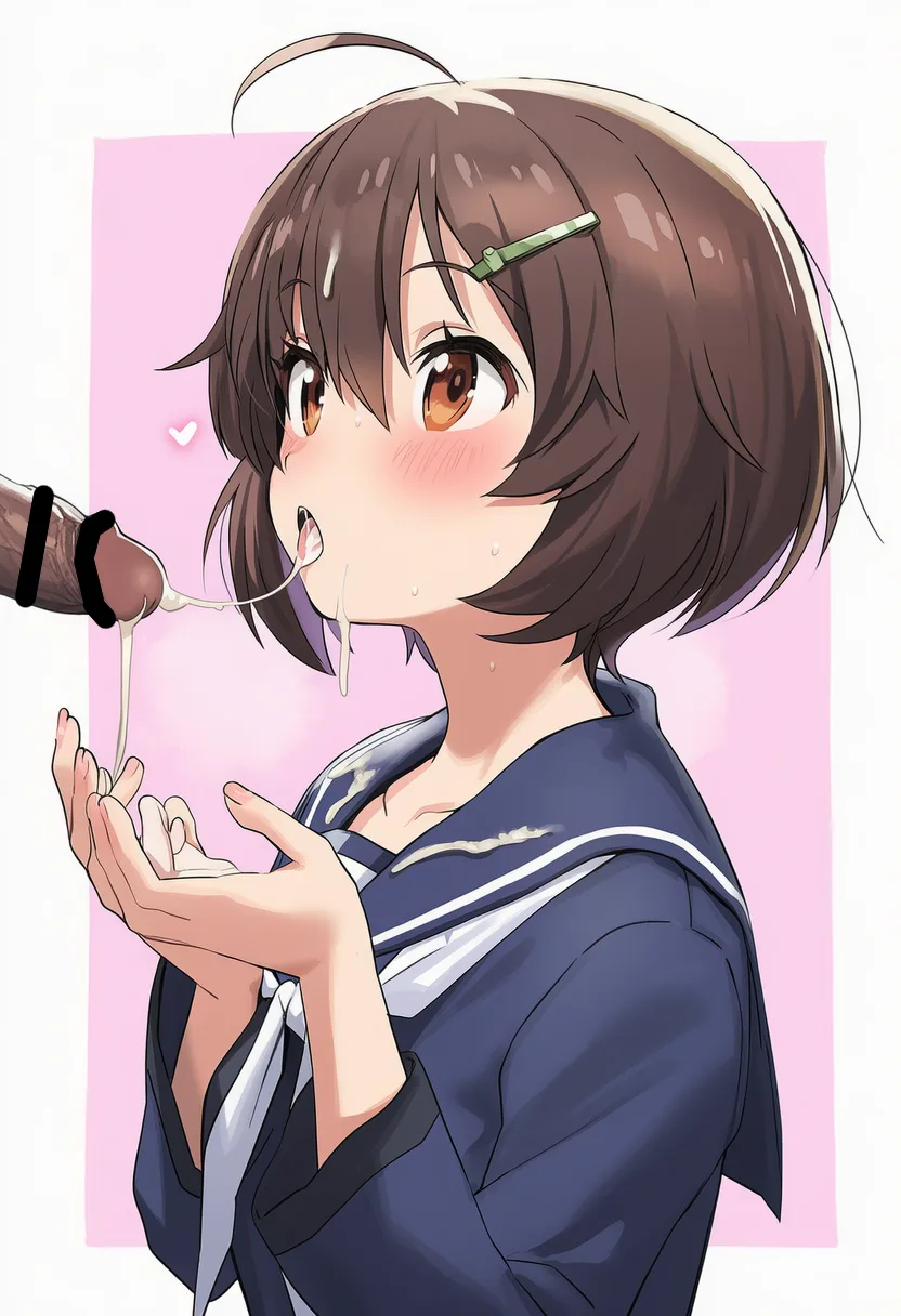 ぶっかけ・チンポの雁淵ひかり（ブレイブウィッチーズ）のイラスト