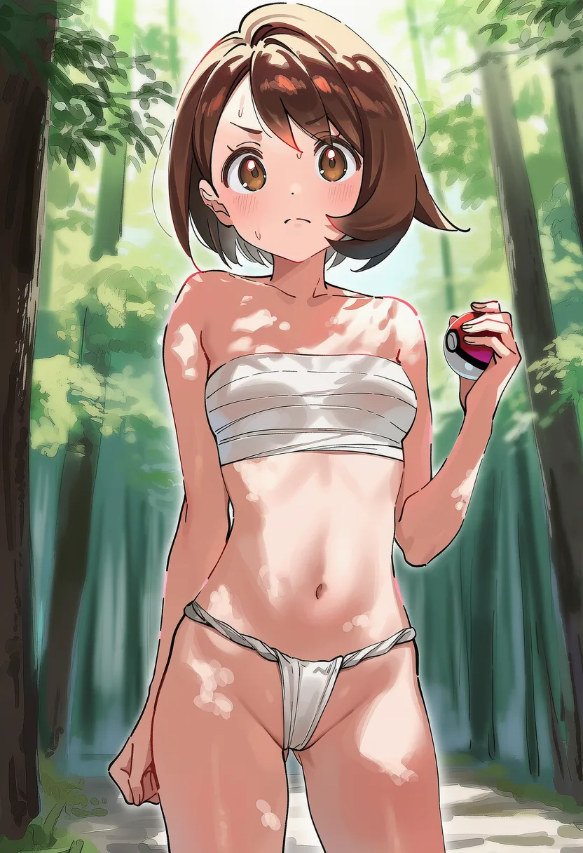 褌のユウリ（ポケモン剣盾）のイラスト
