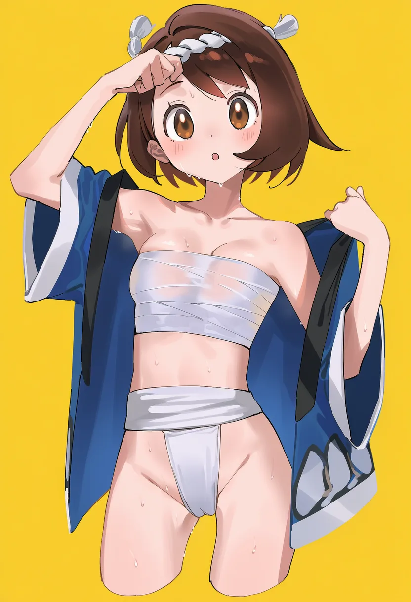 褌のユウリ（ポケモン剣盾）のイラスト